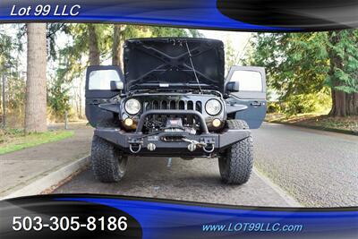 2017 Jeep Wrangler Willys Wheeler W 4X4 V6 6 Speed Manual LIFTED OFF ROAD Tires Winch Removable Top - Photo 27 - Milwaukie, OR 97267