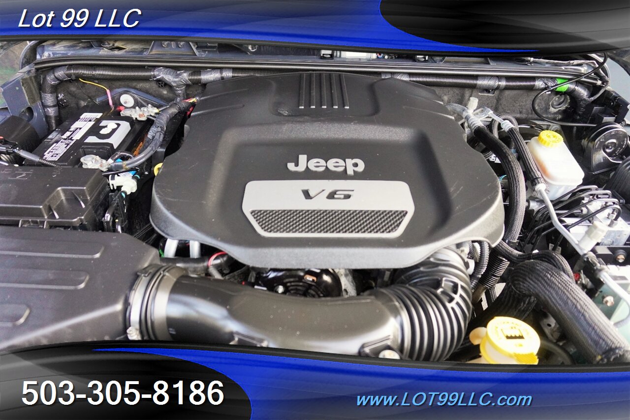 2017 Jeep Wrangler Willys Wheeler W 4X4 V6 6 Speed Manual LIFTED OFF  ROAD Tires Winch Removable Top - Photo 19 - Milwaukie, OR 97267