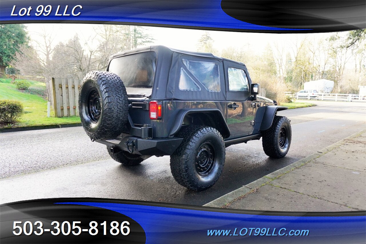 2017 Jeep Wrangler Willys Wheeler W 4X4 V6 6 Speed Manual LIFTED OFF  ROAD Tires Winch Removable Top - Photo 10 - Milwaukie, OR 97267