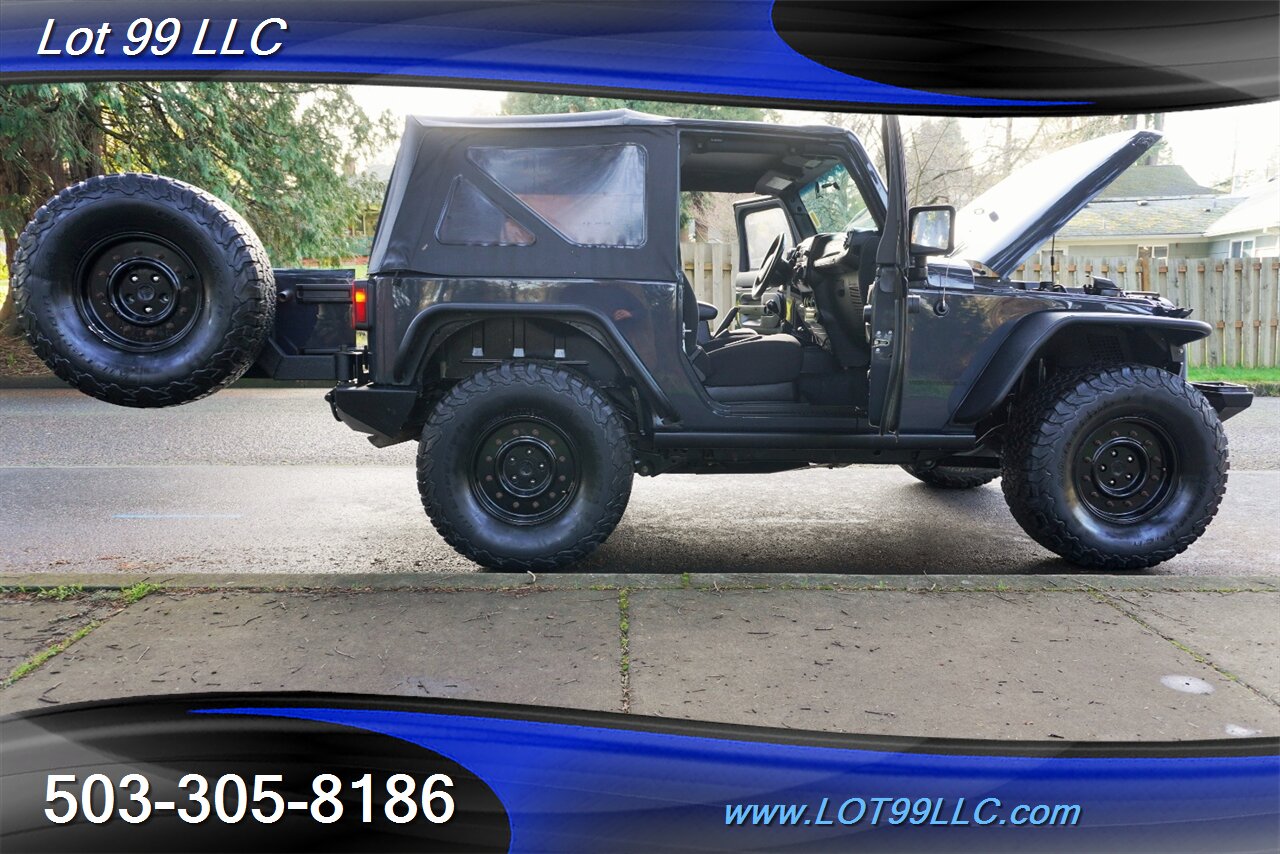 2017 Jeep Wrangler Willys Wheeler W 4X4 V6 6 Speed Manual LIFTED OFF  ROAD Tires Winch Removable Top - Photo 28 - Milwaukie, OR 97267