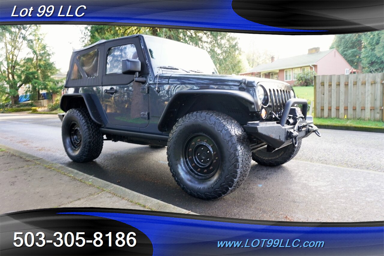 2017 Jeep Wrangler Willys Wheeler W 4X4 V6 6 Speed Manual LIFTED OFF  ROAD Tires Winch Removable Top - Photo 8 - Milwaukie, OR 97267