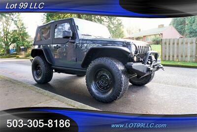2017 Jeep Wrangler Willys Wheeler W 4X4 V6 6 Speed Manual LIFTED OFF ROAD Tires Winch Removable Top - Photo 8 - Milwaukie, OR 97267