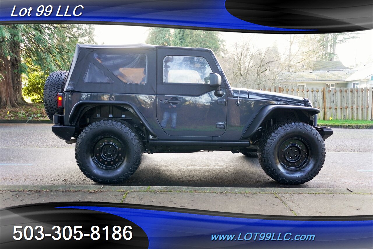 2017 Jeep Wrangler Willys Wheeler W 4X4 V6 6 Speed Manual LIFTED OFF  ROAD Tires Winch Removable Top - Photo 9 - Milwaukie, OR 97267