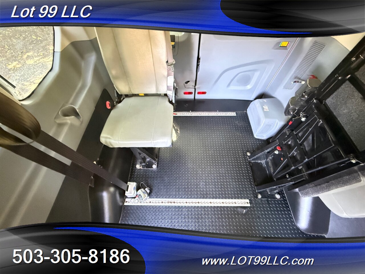 2017 Ford Transit 350 136k ** WHEELCHAIR VAN ** HIGH Roof SIDE RAMP 8 Passenger BraughAbility - Photo 61 - Milwaukie, OR 97267