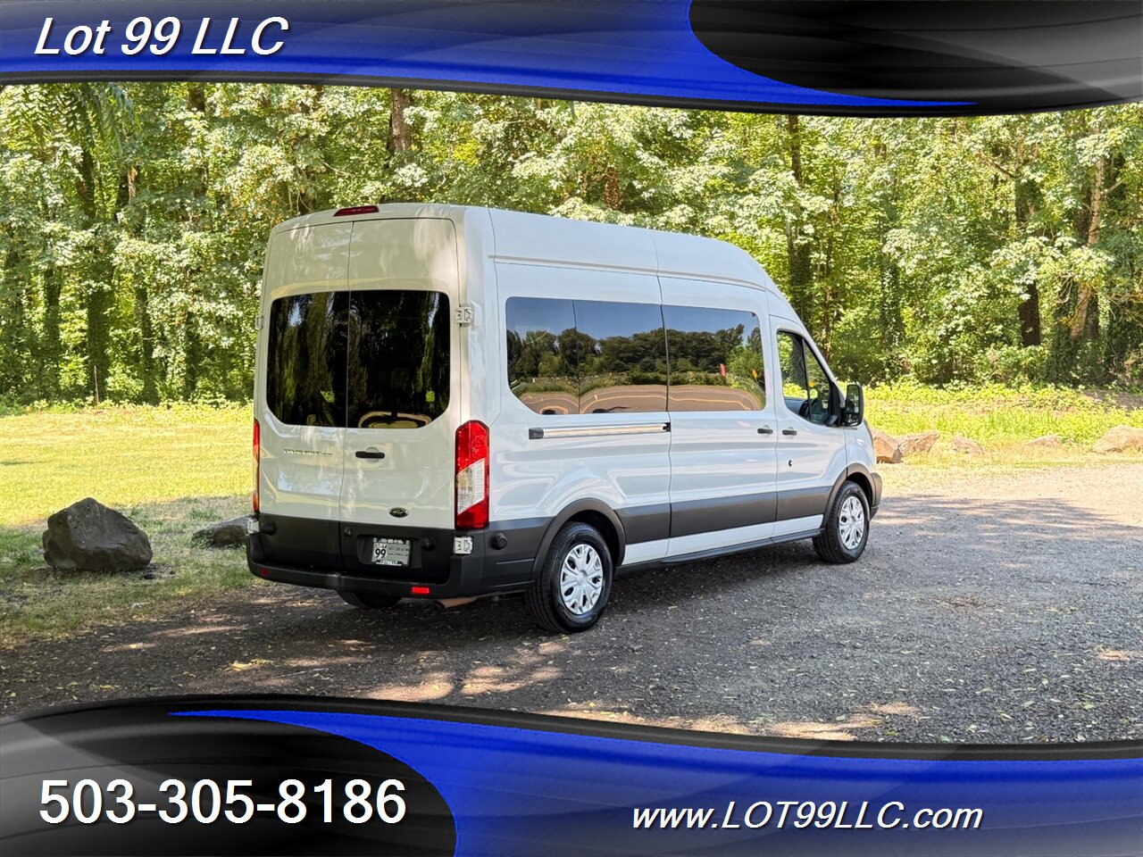 2017 Ford Transit 350 136k ** WHEELCHAIR VAN ** HIGH Roof SIDE RAMP 8 Passenger BraughAbility - Photo 16 - Milwaukie, OR 97267