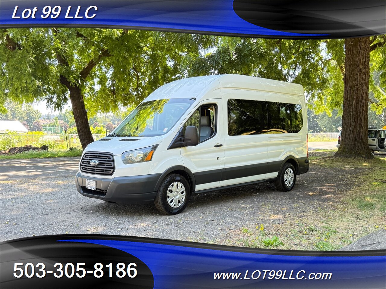 2017 Ford Transit 350 136k ** WHEELCHAIR VAN ** HIGH Roof SIDE RAMP 8 Passenger BraughAbility - Photo 12 - Milwaukie, OR 97267