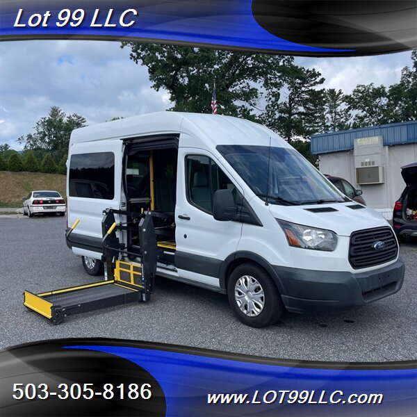 2017 Ford Transit 350 136k ** WHEELCHAIR VAN ** HIGH Roof SIDE RAMP 8 Passenger BraughAbility - Photo 1 - Milwaukie, OR 97267
