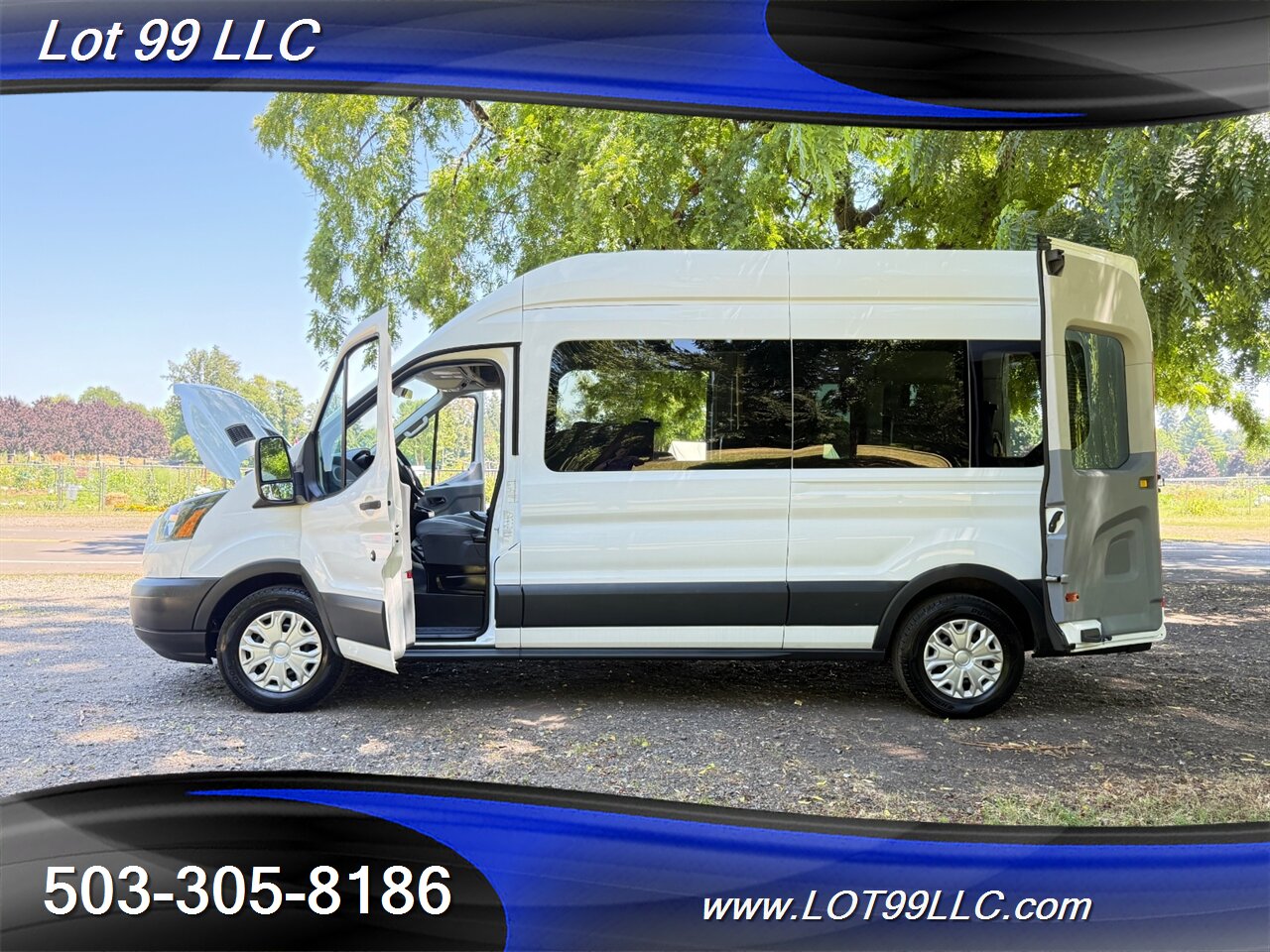 2017 Ford Transit 350 136k ** WHEELCHAIR VAN ** HIGH Roof SIDE RAMP 8 Passenger BraughAbility - Photo 33 - Milwaukie, OR 97267