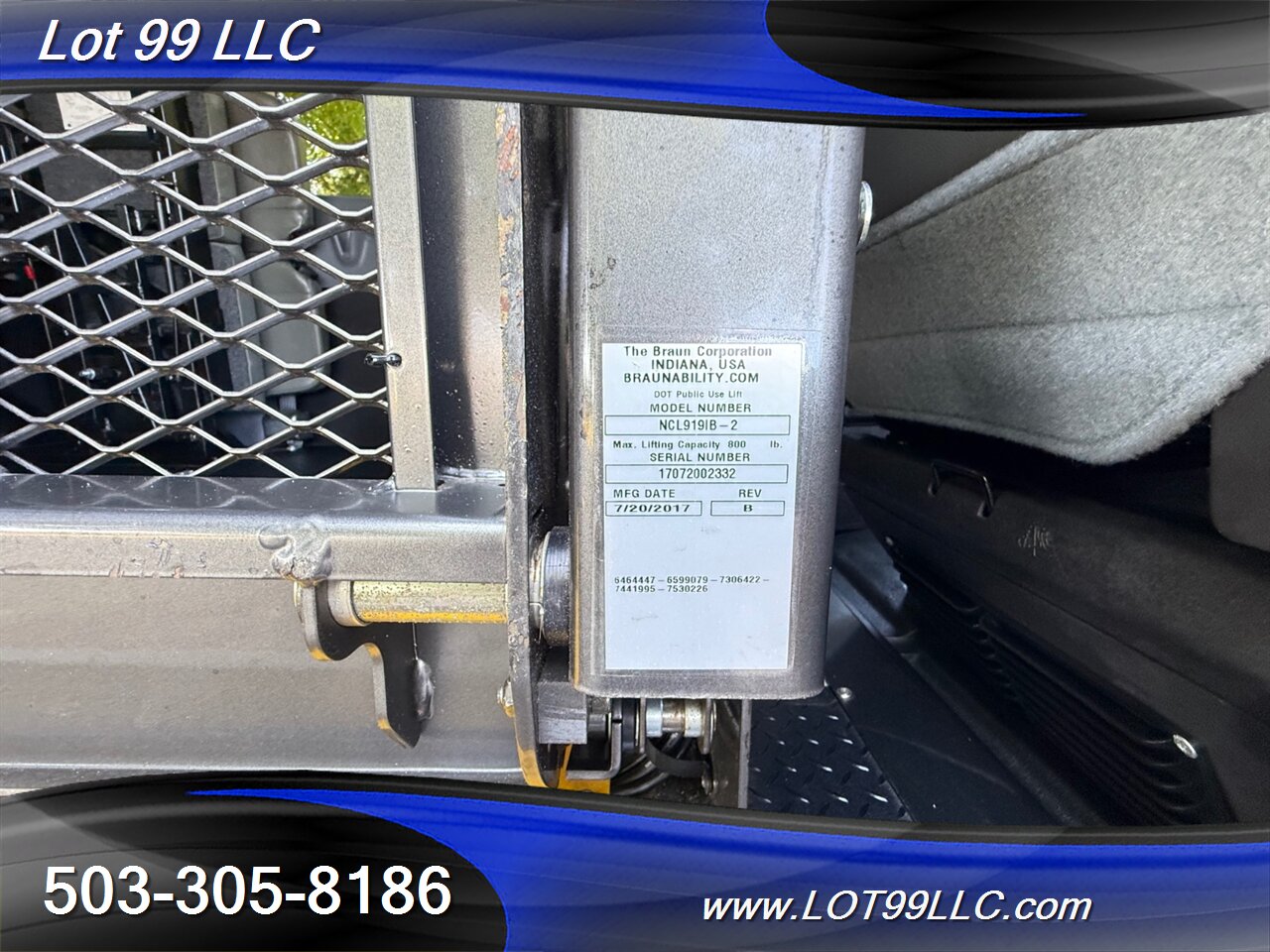 2017 Ford Transit 350 136k ** WHEELCHAIR VAN ** HIGH Roof SIDE RAMP 8 Passenger BraughAbility - Photo 54 - Milwaukie, OR 97267