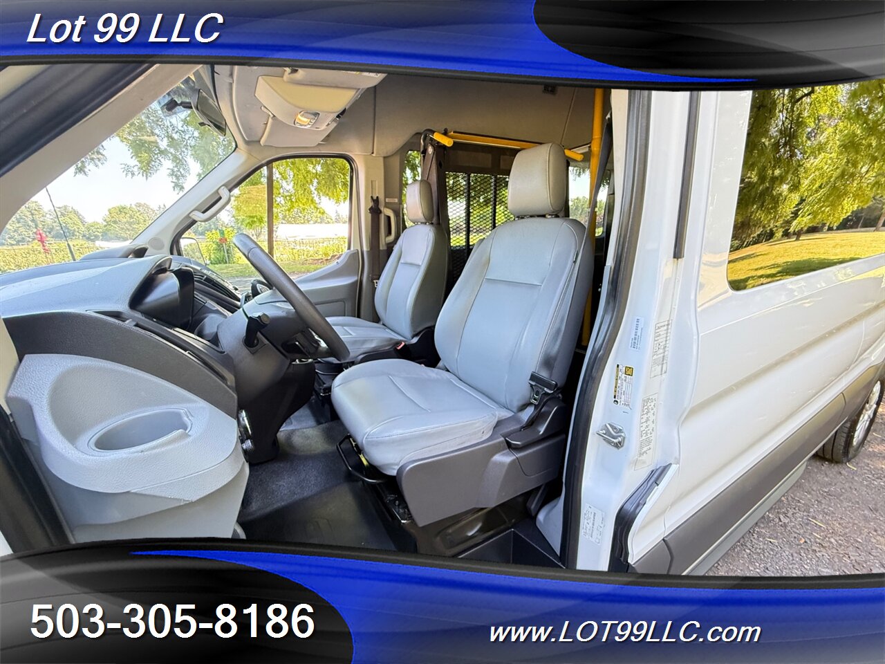 2017 Ford Transit 350 136k ** WHEELCHAIR VAN ** HIGH Roof SIDE RAMP 8 Passenger BraughAbility - Photo 22 - Milwaukie, OR 97267
