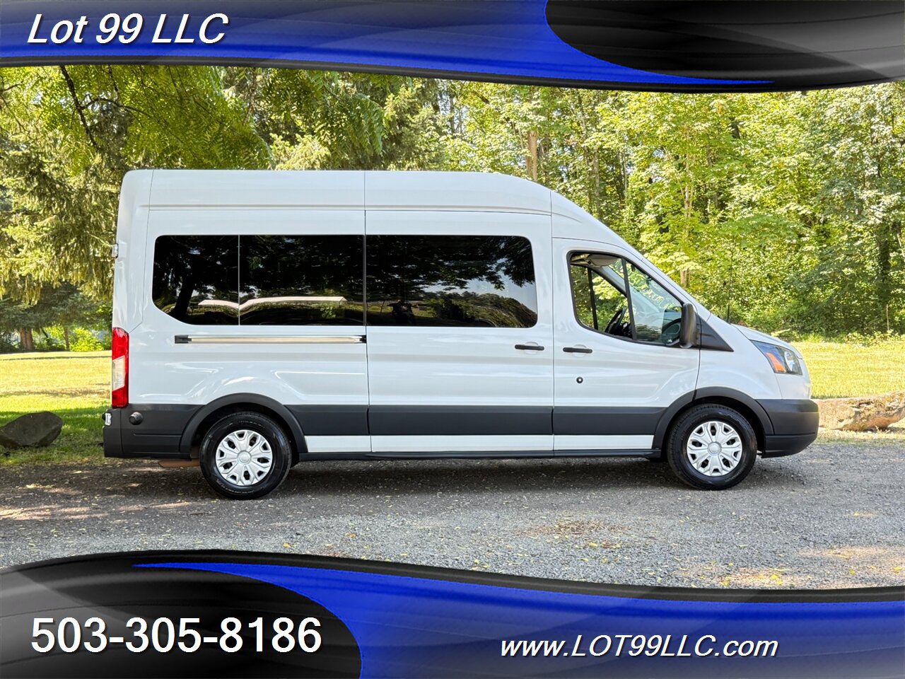 2017 Ford Transit 350 136k ** WHEELCHAIR VAN ** HIGH Roof SIDE RAMP 8 Passenger BraughAbility - Photo 15 - Milwaukie, OR 97267