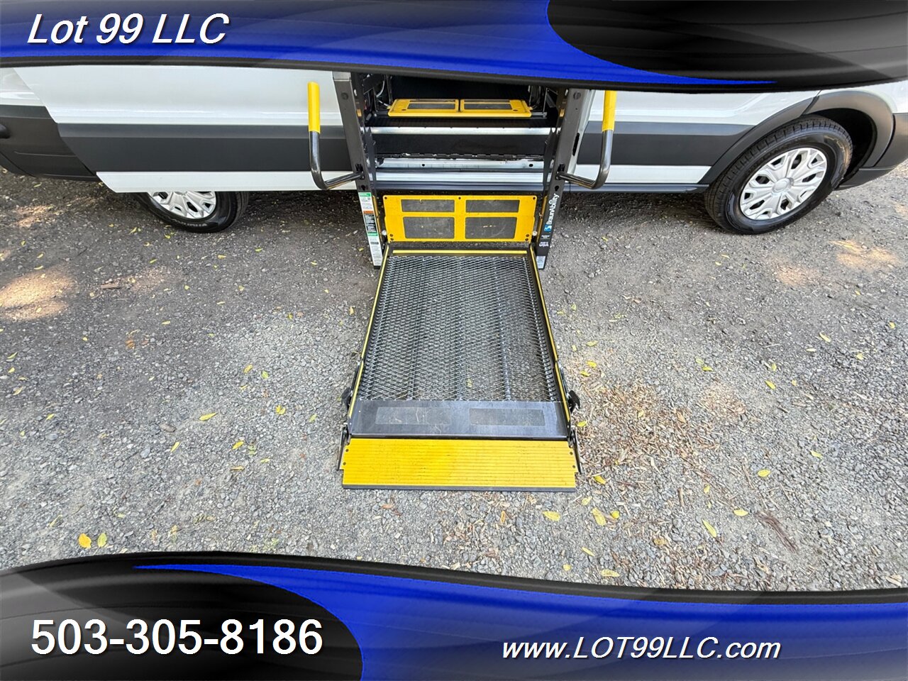 2017 Ford Transit 350 136k ** WHEELCHAIR VAN ** HIGH Roof SIDE RAMP 8 Passenger BraughAbility - Photo 26 - Milwaukie, OR 97267