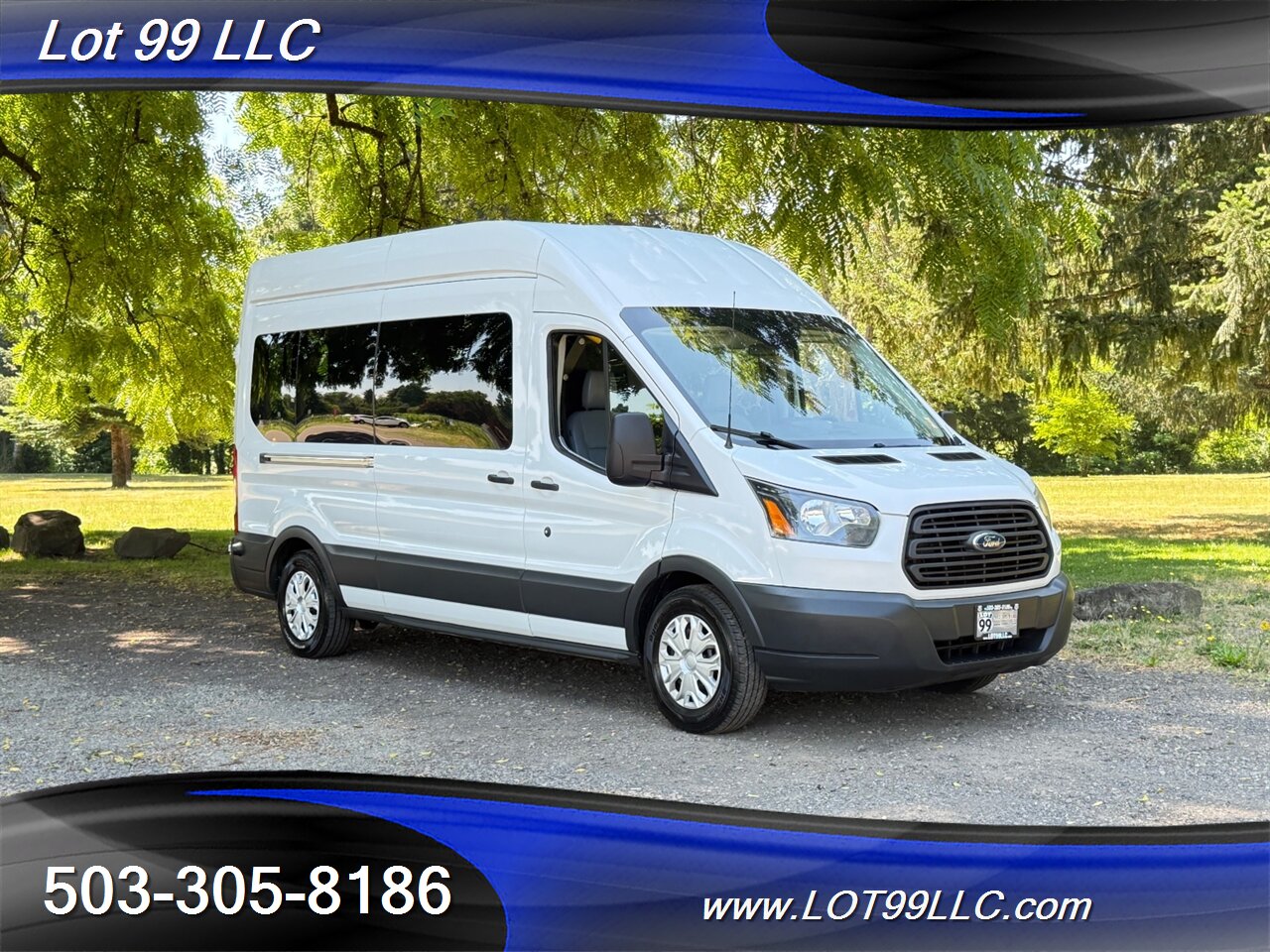 2017 Ford Transit 350 136k ** WHEELCHAIR VAN ** HIGH Roof SIDE RAMP 8 Passenger BraughAbility - Photo 14 - Milwaukie, OR 97267