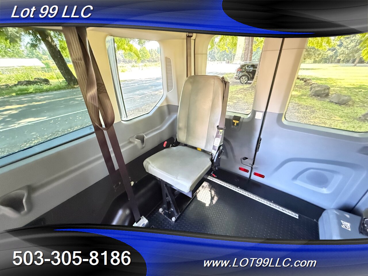 2017 Ford Transit 350 136k ** WHEELCHAIR VAN ** HIGH Roof SIDE RAMP 8 Passenger BraughAbility - Photo 60 - Milwaukie, OR 97267