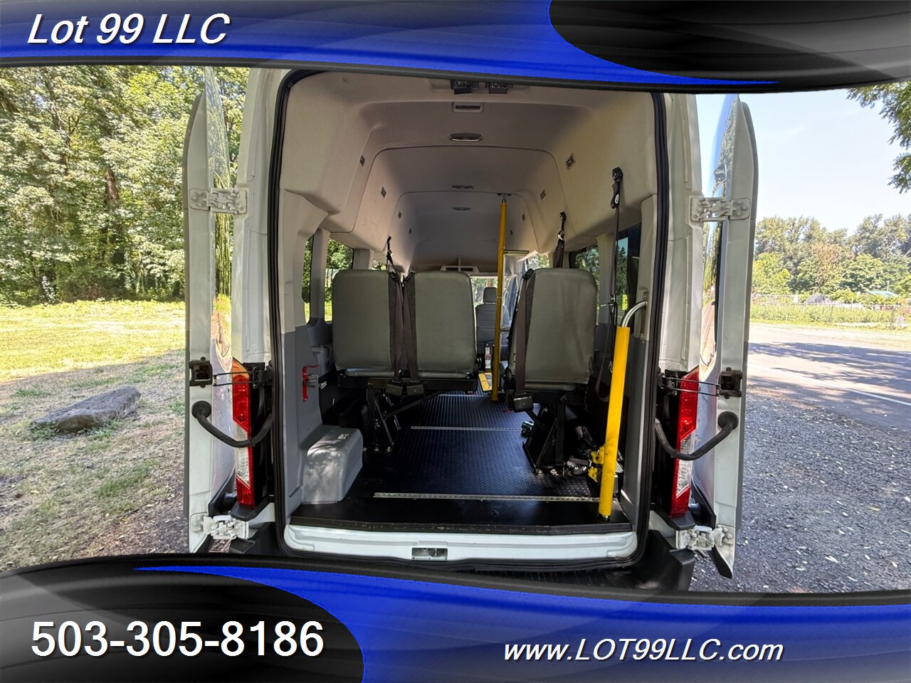 2017 Ford Transit 350 136k ** WHEELCHAIR VAN ** HIGH Roof SIDE RAMP 8 Passenger BraughAbility - Photo 63 - Milwaukie, OR 97267