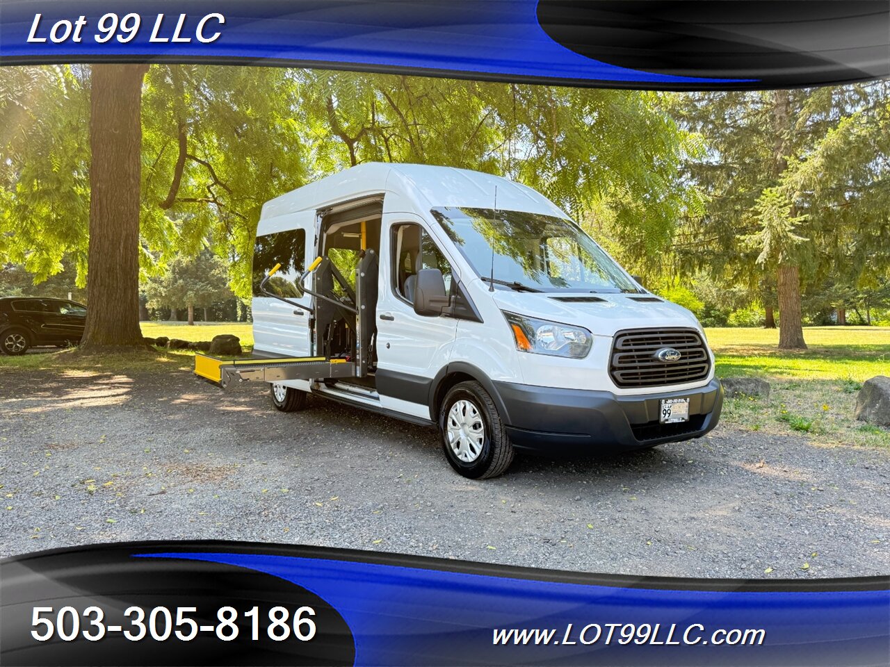 2017 Ford Transit 350 136k ** WHEELCHAIR VAN ** HIGH Roof SIDE RAMP 8 Passenger BraughAbility - Photo 29 - Milwaukie, OR 97267