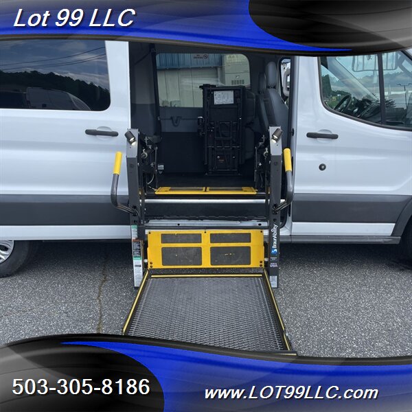 2017 Ford Transit 350 136k ** WHEELCHAIR VAN ** HIGH Roof SIDE RAMP 8 Passenger BraughAbility - Photo 3 - Milwaukie, OR 97267