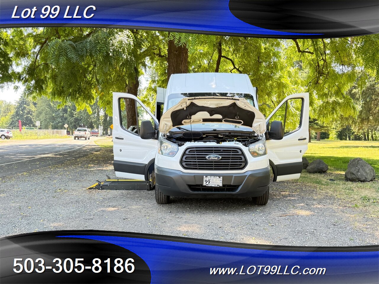 2017 Ford Transit 350 136k ** WHEELCHAIR VAN ** HIGH Roof SIDE RAMP 8 Passenger BraughAbility - Photo 35 - Milwaukie, OR 97267
