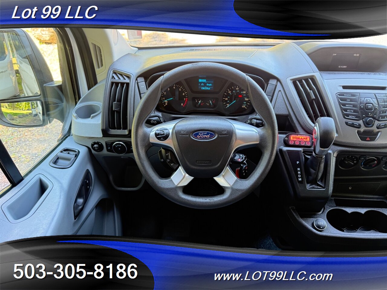 2017 Ford Transit 350 136k ** WHEELCHAIR VAN ** HIGH Roof SIDE RAMP 8 Passenger BraughAbility - Photo 45 - Milwaukie, OR 97267