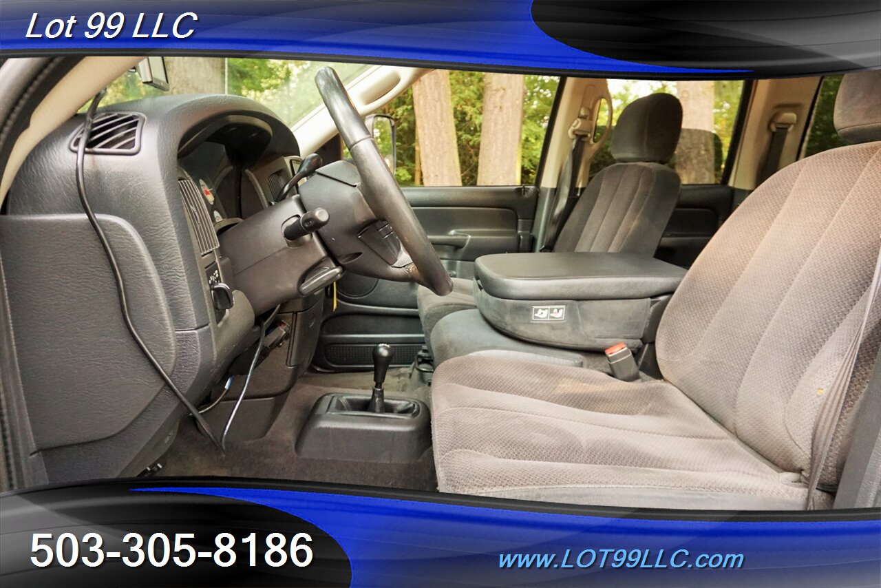 2003 Dodge Ram 3500 SLT 4dr Quad Cab 4x4 5.9L Cummins Short Bed - Photo 13 - Milwaukie, OR 97267