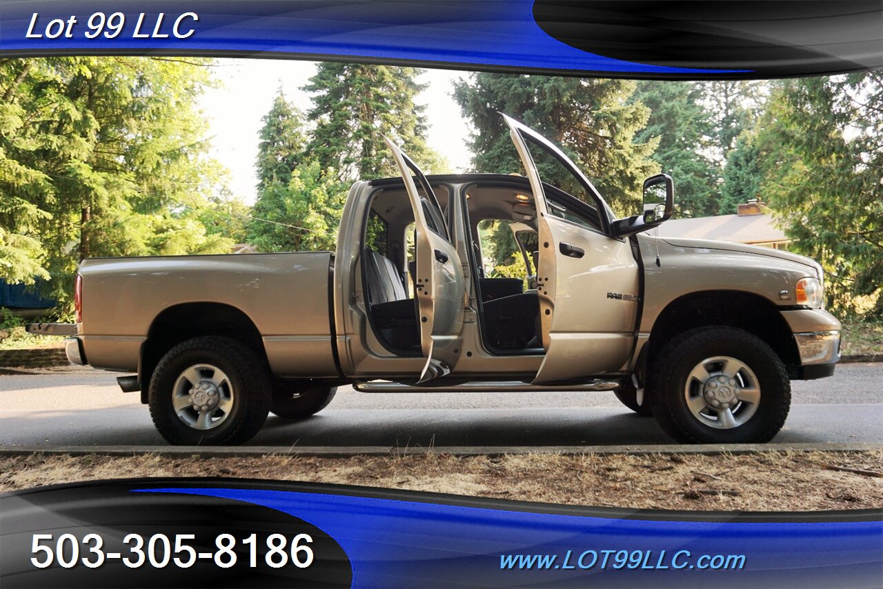 2003 Dodge Ram 3500 SLT 4dr Quad Cab 4x4 5.9L Cummins Short Bed - Photo 29 - Milwaukie, OR 97267