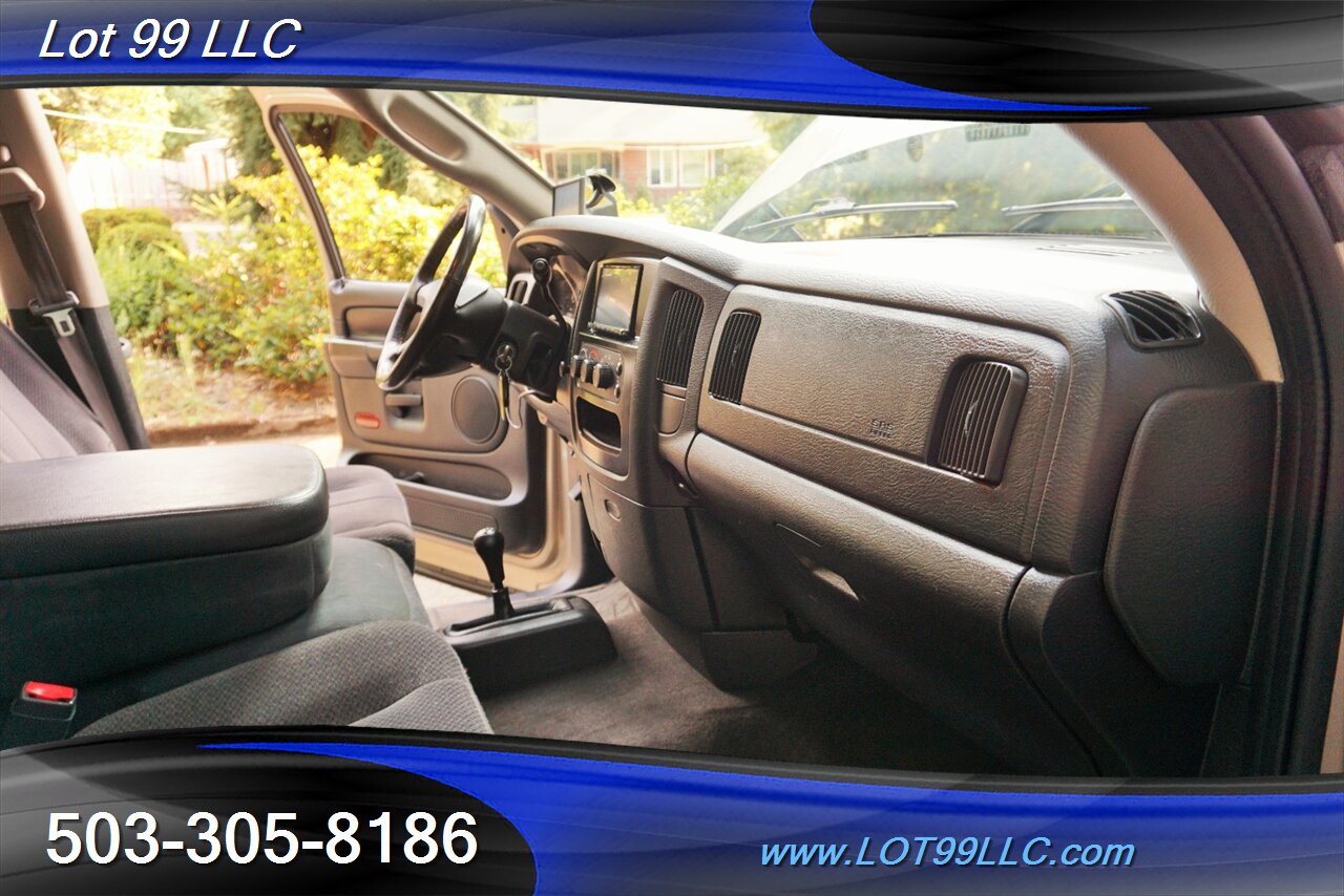 2003 Dodge Ram 3500 SLT 4dr Quad Cab 4x4 5.9L Cummins Short Bed - Photo 17 - Milwaukie, OR 97267