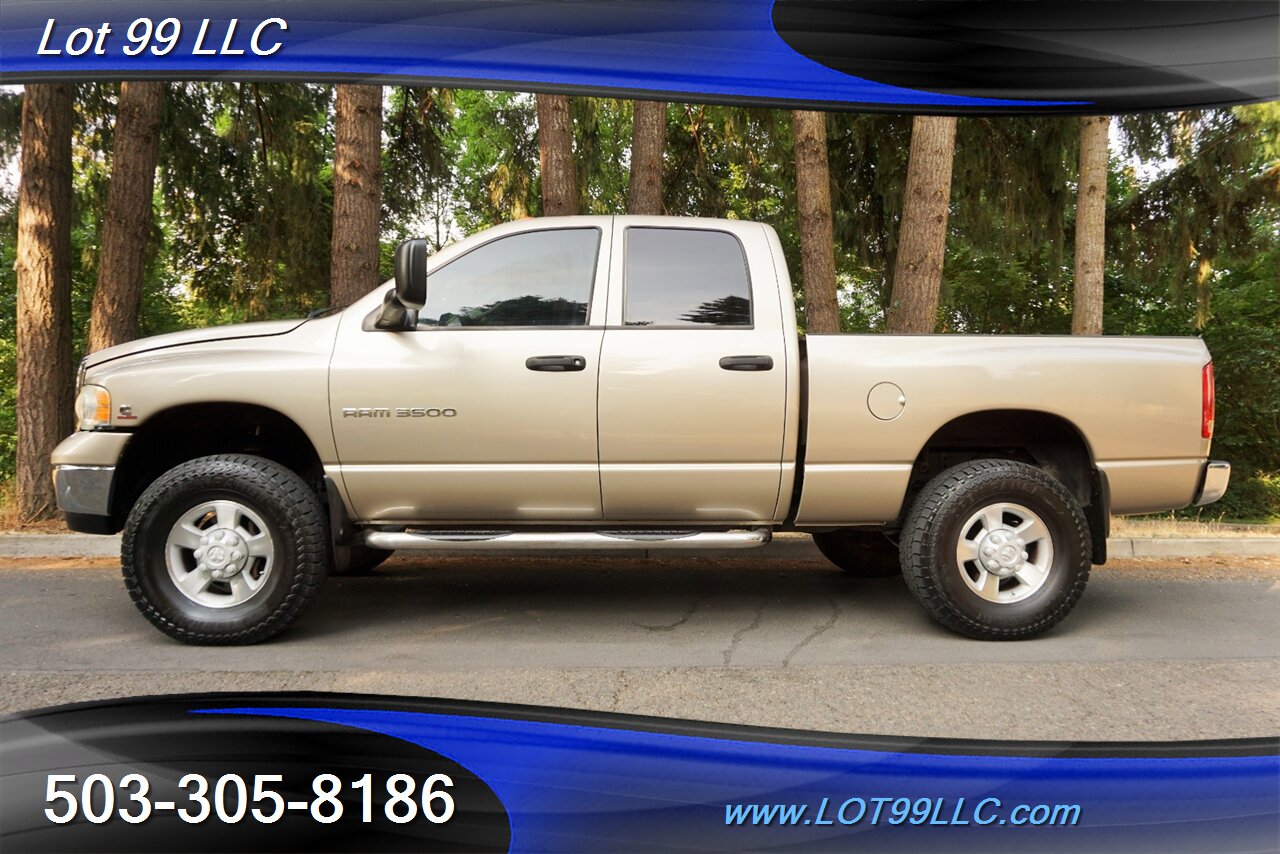 2003 Dodge Ram 3500 SLT 4dr Quad Cab 4x4 5.9L Cummins Short Bed - Photo 1 - Milwaukie, OR 97267