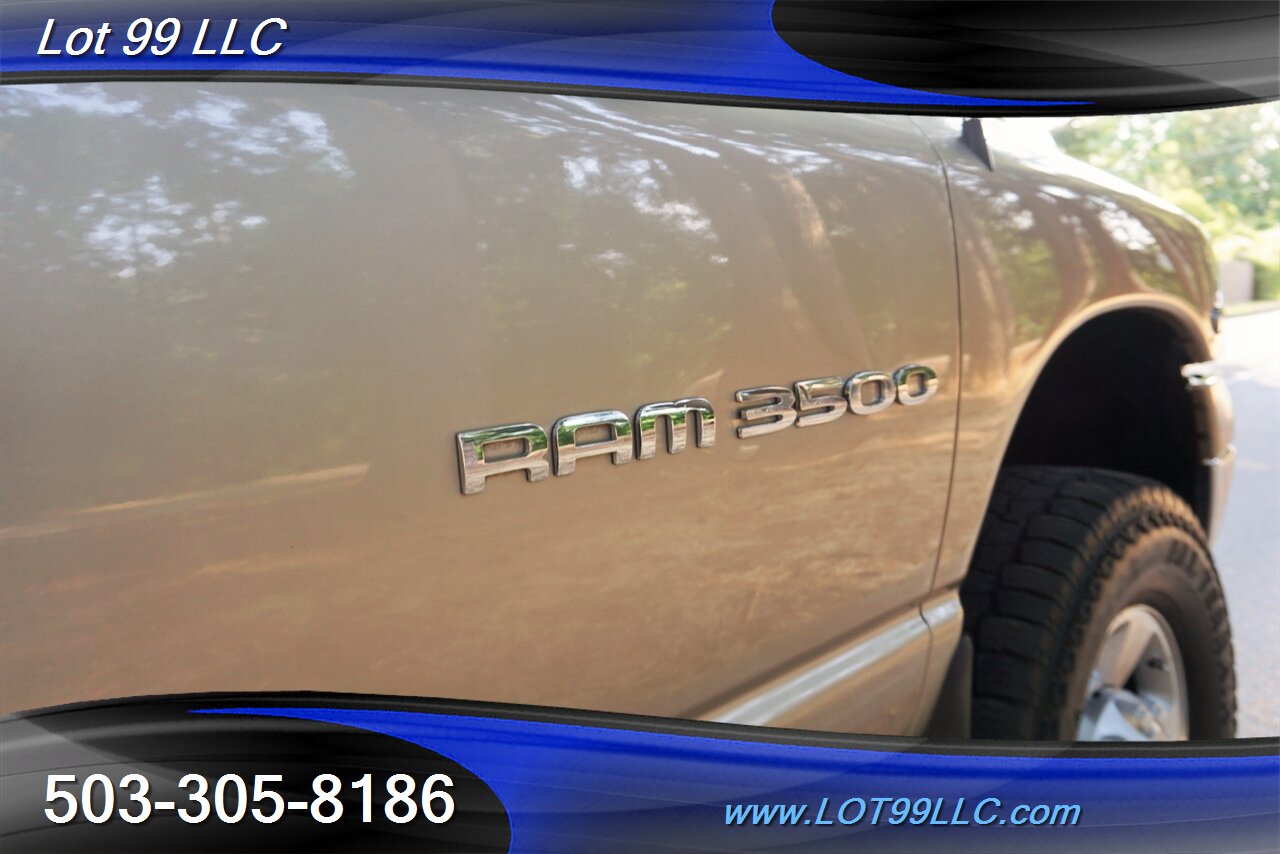 2003 Dodge Ram 3500 SLT 4dr Quad Cab 4x4 5.9L Cummins Short Bed - Photo 35 - Milwaukie, OR 97267