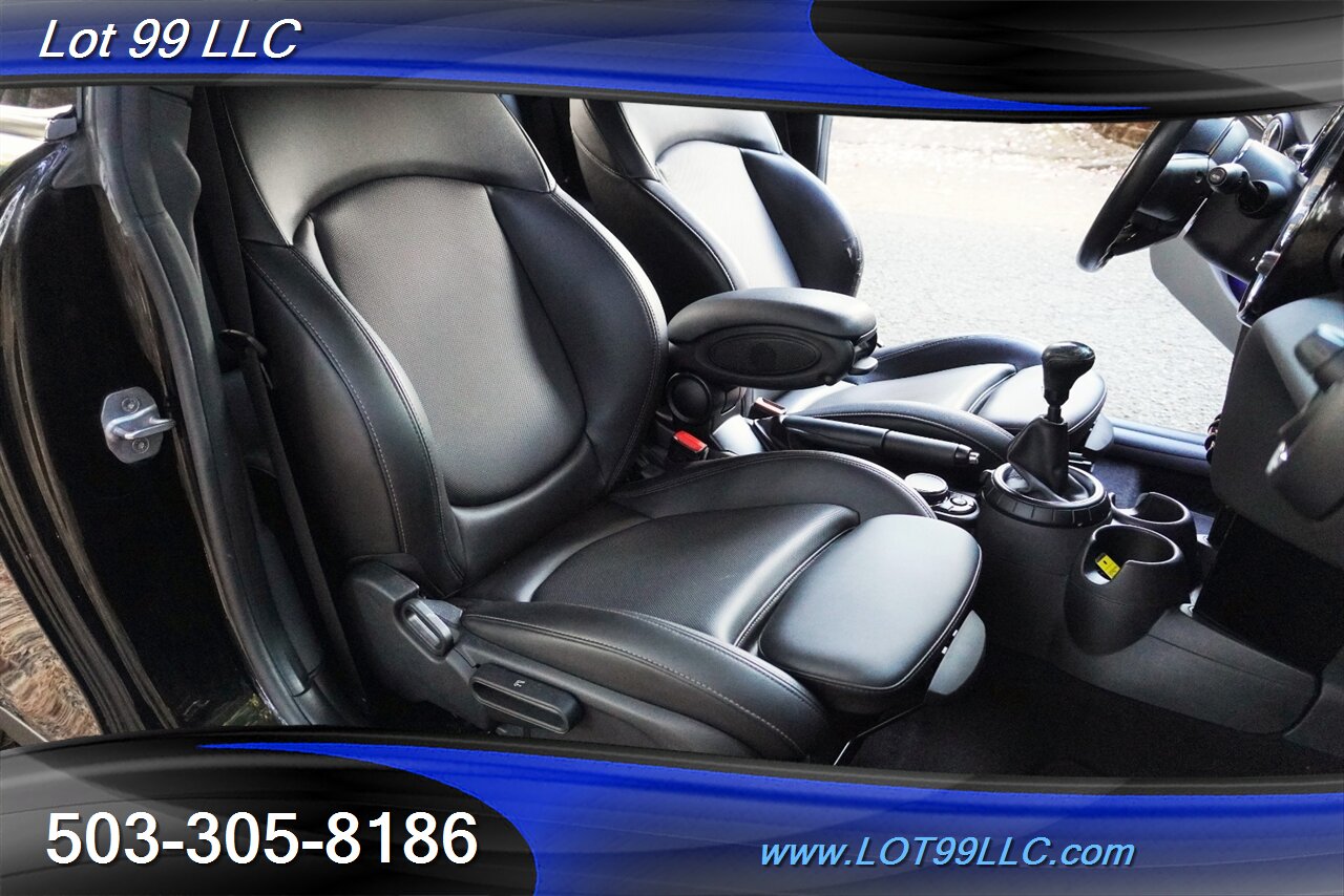 2016 MINI Cooper S HatchBack 2DR 2.0L Turbo 6 Speed Manual Leather Seats Premium Wheels Newer Tires 33 MPG - Photo 16 - Milwaukie, OR 97267