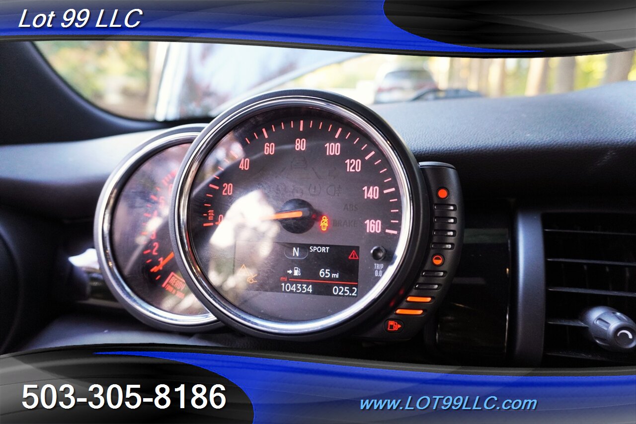 2016 MINI Cooper S HatchBack 2DR 2.0L Turbo 6 Speed Manual Leather Seats Premium Wheels Newer Tires 33 MPG - Photo 23 - Milwaukie, OR 97267