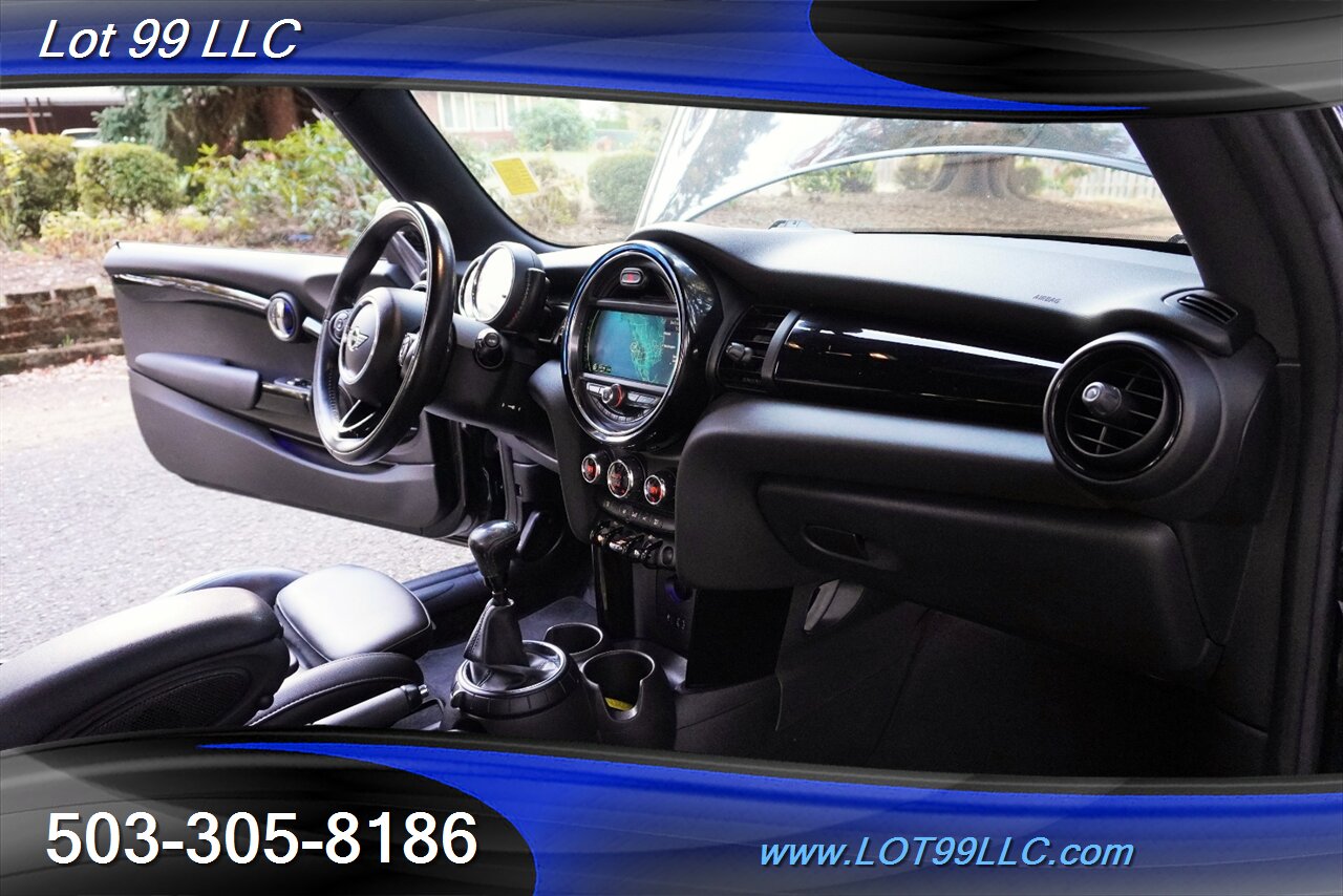 2016 MINI Cooper S HatchBack 2DR 2.0L Turbo 6 Speed Manual Leather Seats Premium Wheels Newer Tires 33 MPG - Photo 15 - Milwaukie, OR 97267