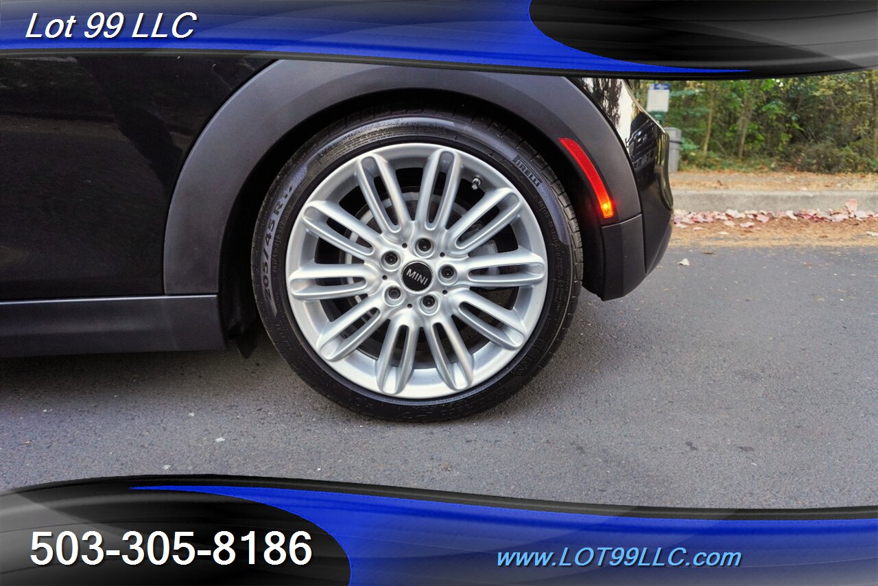 2016 MINI Cooper S HatchBack 2DR 2.0L Turbo 6 Speed Manual Leather Seats Premium Wheels Newer Tires 33 MPG - Photo 3 - Milwaukie, OR 97267
