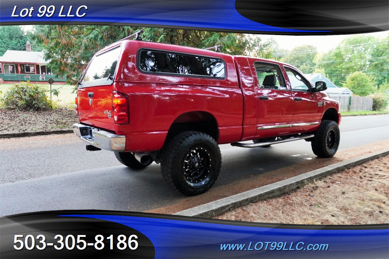 2008 Dodge Ram 3500 MEGA CAB Laramie 4X4 6.7L Cummins Diesel Leather  Moon Roof LIFTED Fuel Wheels Newer OFF ROAD TIRES - Photo 10 - Milwaukie, OR 97267