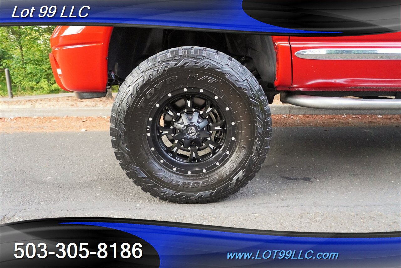 2008 Dodge Ram 3500 MEGA CAB Laramie 4X4 6.7L Cummins Diesel Leather  Moon Roof LIFTED Fuel Wheels Newer OFF ROAD TIRES - Photo 24 - Milwaukie, OR 97267