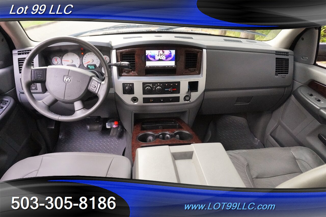 2008 Dodge Ram 3500 MEGA CAB Laramie 4X4 6.7L Cummins Diesel Leather  Moon Roof LIFTED Fuel Wheels Newer OFF ROAD TIRES - Photo 2 - Milwaukie, OR 97267