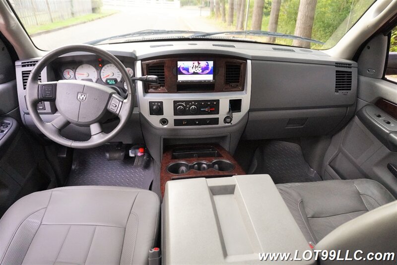 2008 Dodge Ram 3500 MEGA CAB Laramie 4X4 6.7L Cummins Diesel Leather  Moon Roof LIFTED Fuel Wheels Newer OFF ROAD TIRES