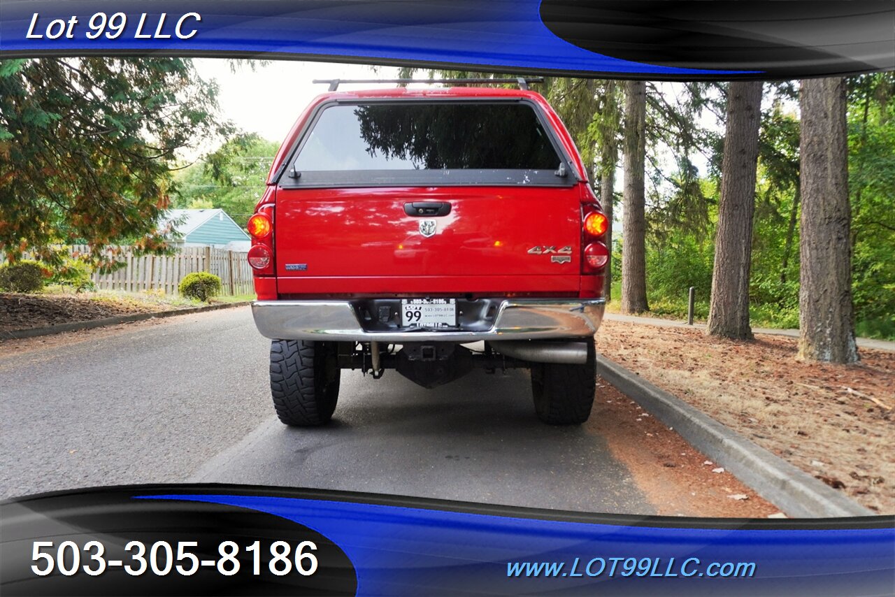 2008 Dodge Ram 3500 MEGA CAB Laramie 4X4 6.7L Cummins Diesel Leather  Moon Roof LIFTED Fuel Wheels Newer OFF ROAD TIRES - Photo 11 - Milwaukie, OR 97267