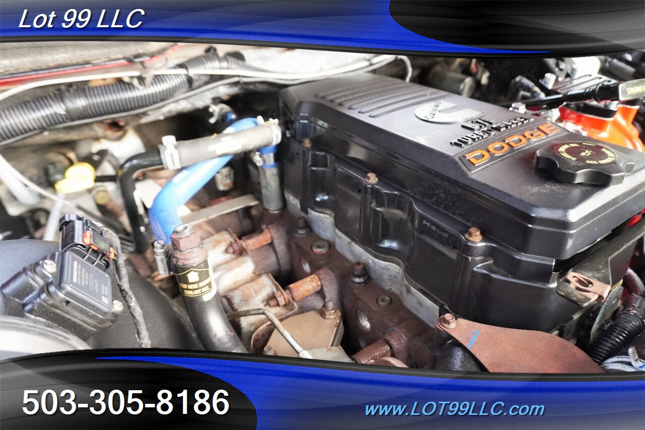 2008 Dodge Ram 3500 MEGA CAB Laramie 4X4 6.7L Cummins Diesel Leather  Moon Roof LIFTED Fuel Wheels Newer OFF ROAD TIRES - Photo 20 - Milwaukie, OR 97267