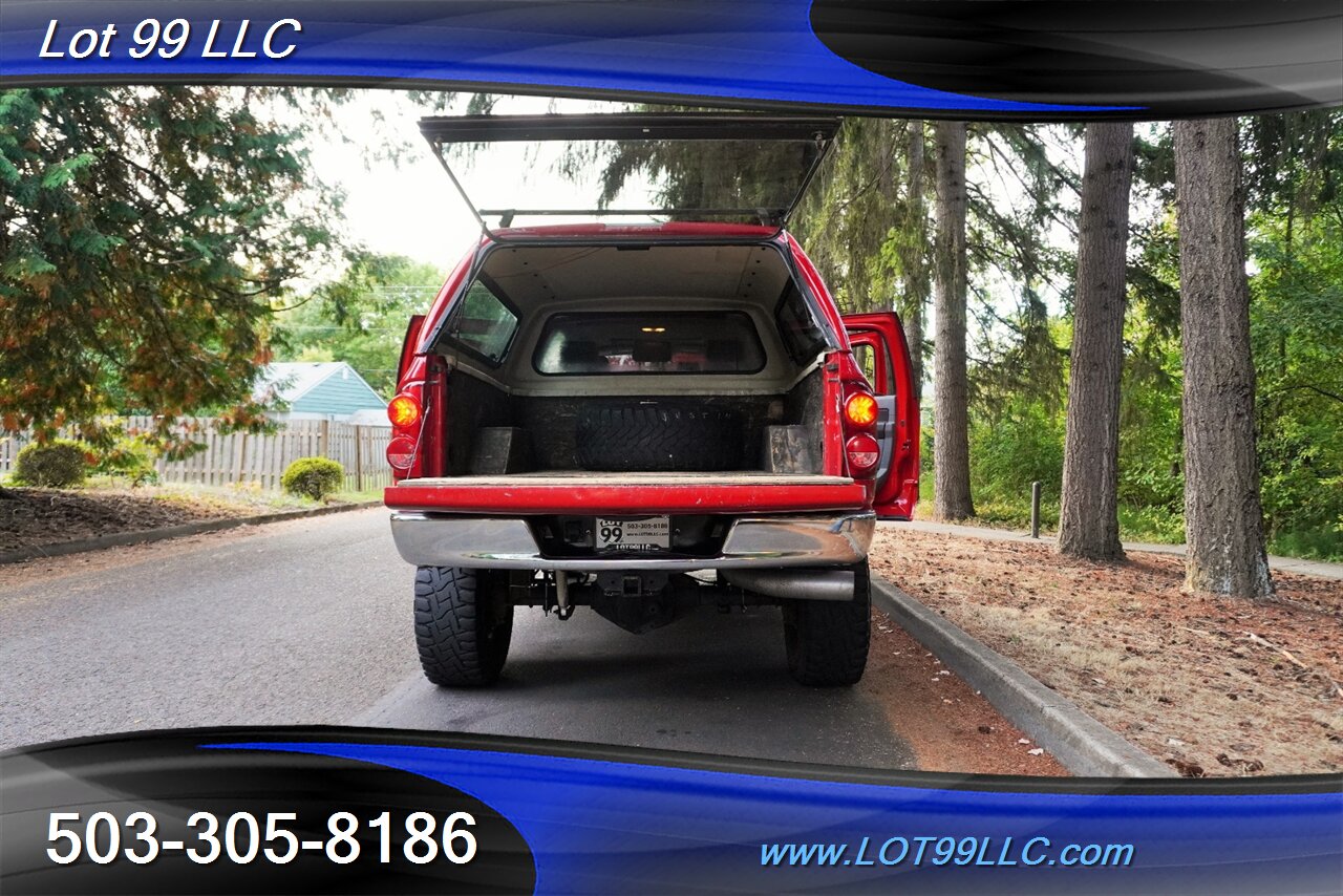 2008 Dodge Ram 3500 MEGA CAB Laramie 4X4 6.7L Cummins Diesel Leather  Moon Roof LIFTED Fuel Wheels Newer OFF ROAD TIRES - Photo 35 - Milwaukie, OR 97267