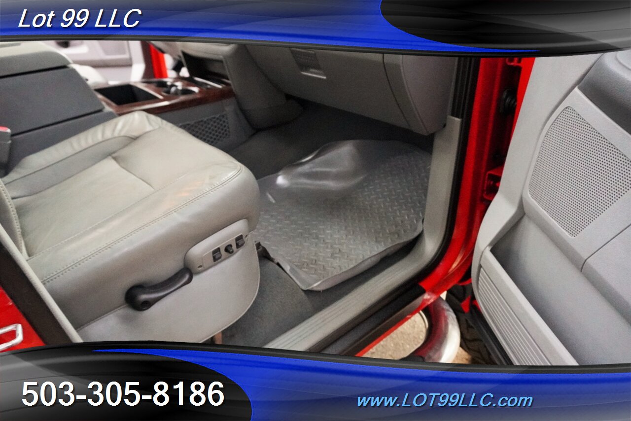 2008 Dodge Ram 3500 MEGA CAB Laramie 4X4 6.7L Cummins Diesel Leather  Moon Roof LIFTED Fuel Wheels Newer OFF ROAD TIRES - Photo 39 - Milwaukie, OR 97267