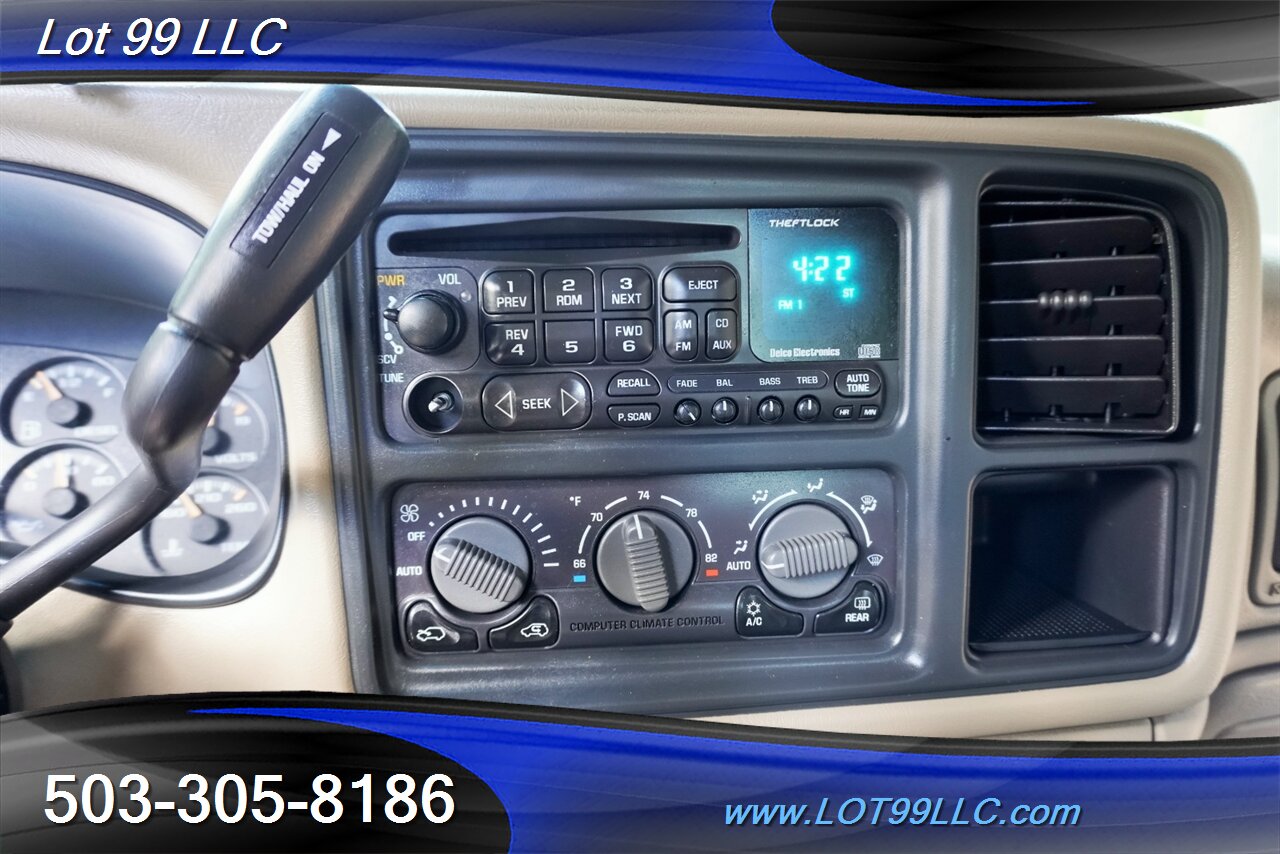 2002 Chevrolet Silverado 2500 HD 4X4 LT 6.6L Duramax Heated Leather Seats Short  Bed Tow Pkg Premium Wheels Newer Tires NEW HIGH PRESURE PUMP - Photo 20 - Milwaukie, OR 97267