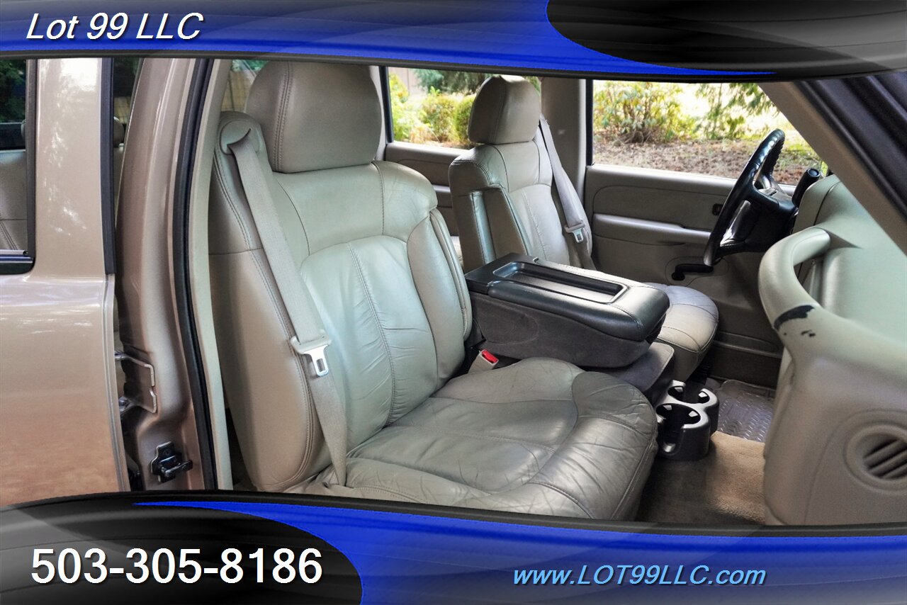 2002 Chevrolet Silverado 2500 HD 4X4 LT 6.6L Duramax Heated Leather Seats Short  Bed Tow Pkg Premium Wheels Newer Tires NEW HIGH PRESURE PUMP - Photo 17 - Milwaukie, OR 97267