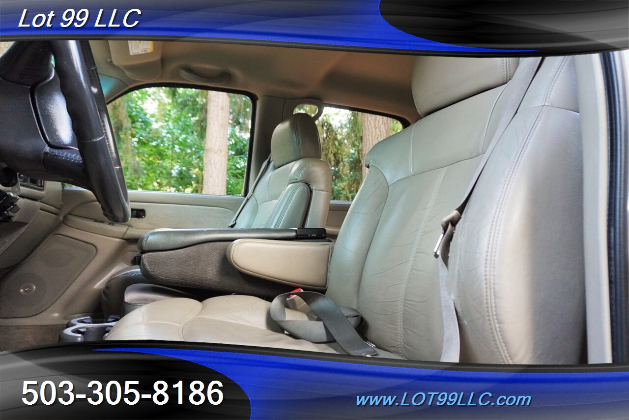 2002 Chevrolet Silverado 2500 HD 4X4 LT 6.6L Duramax Heated Leather Seats Short  Bed Tow Pkg Premium Wheels Newer Tires NEW HIGH PRESURE PUMP - Photo 13 - Milwaukie, OR 97267