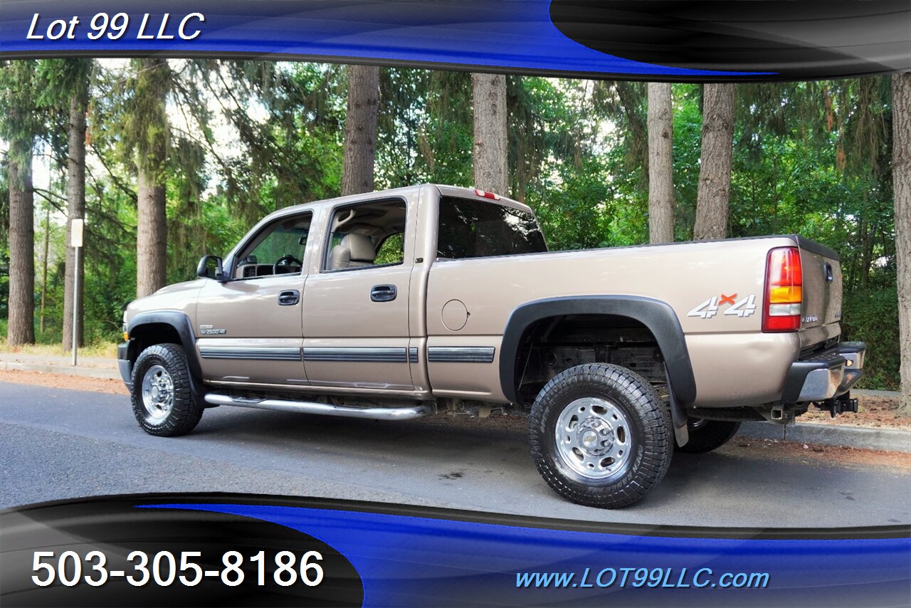 2002 Chevrolet Silverado 2500 HD 4X4 LT 6.6L Duramax Heated Leather Seats Short  Bed Tow Pkg Premium Wheels Newer Tires NEW HIGH PRESURE PUMP - Photo 11 - Milwaukie, OR 97267