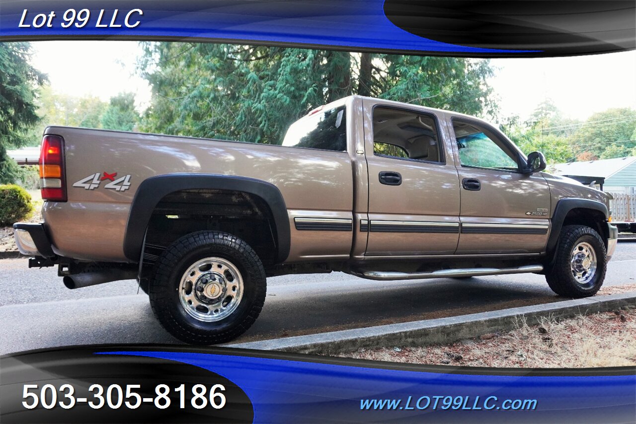 2002 Chevrolet Silverado 2500 HD 4X4 LT 6.6L Duramax Heated Leather Seats Short  Bed Tow Pkg Premium Wheels Newer Tires NEW HIGH PRESURE PUMP - Photo 9 - Milwaukie, OR 97267