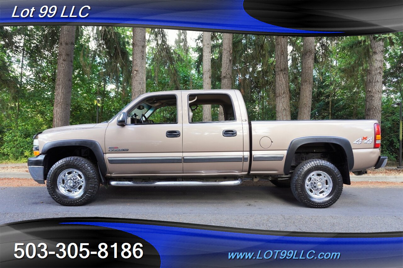 2002 Chevrolet Silverado 2500 HD 4X4 LT 6.6L Duramax Heated Leather Seats Short  Bed Tow Pkg Premium Wheels Newer Tires NEW HIGH PRESURE PUMP - Photo 1 - Milwaukie, OR 97267