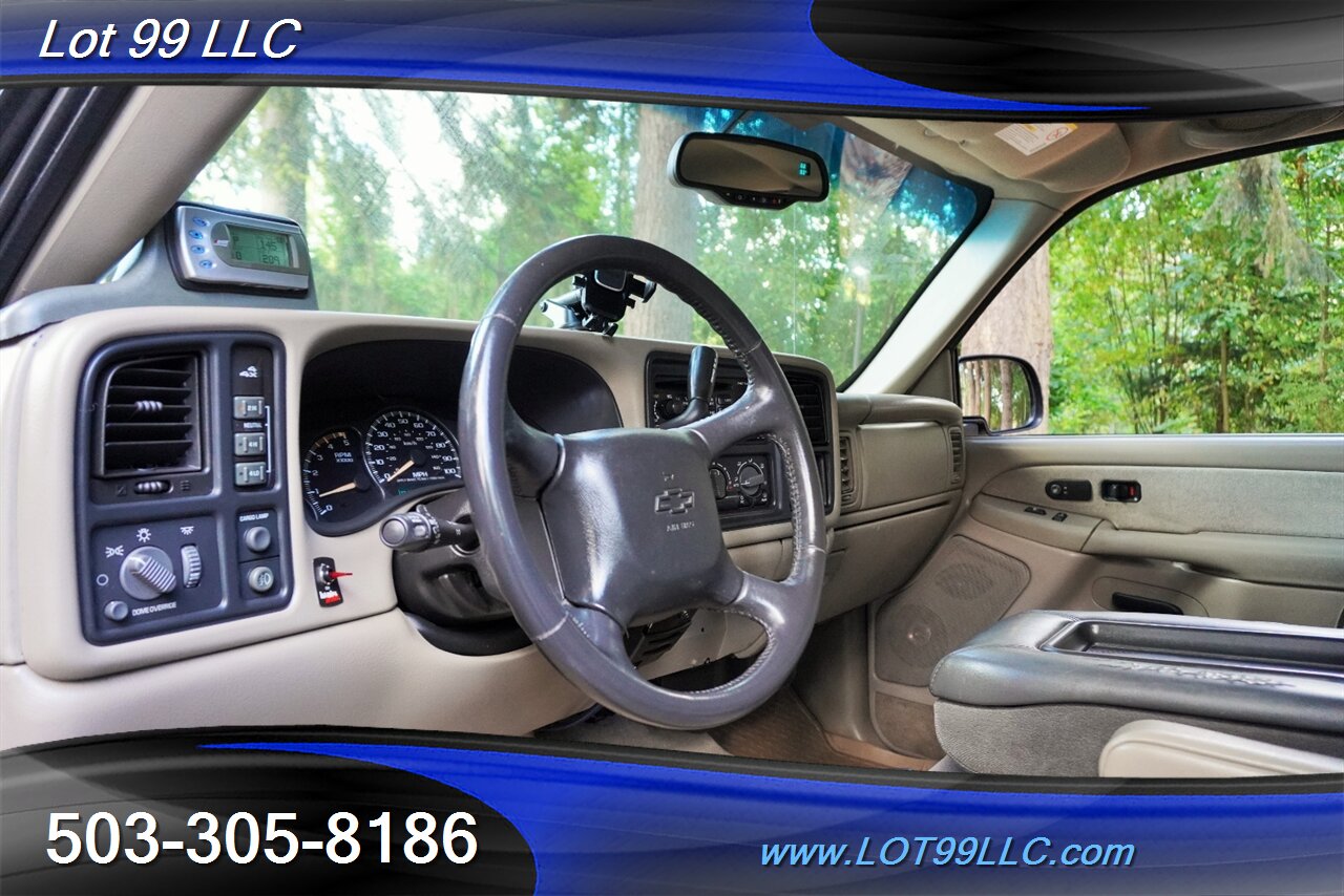 2002 Chevrolet Silverado 2500 HD 4X4 LT 6.6L Duramax Heated Leather Seats Short  Bed Tow Pkg Premium Wheels Newer Tires NEW HIGH PRESURE PUMP - Photo 12 - Milwaukie, OR 97267
