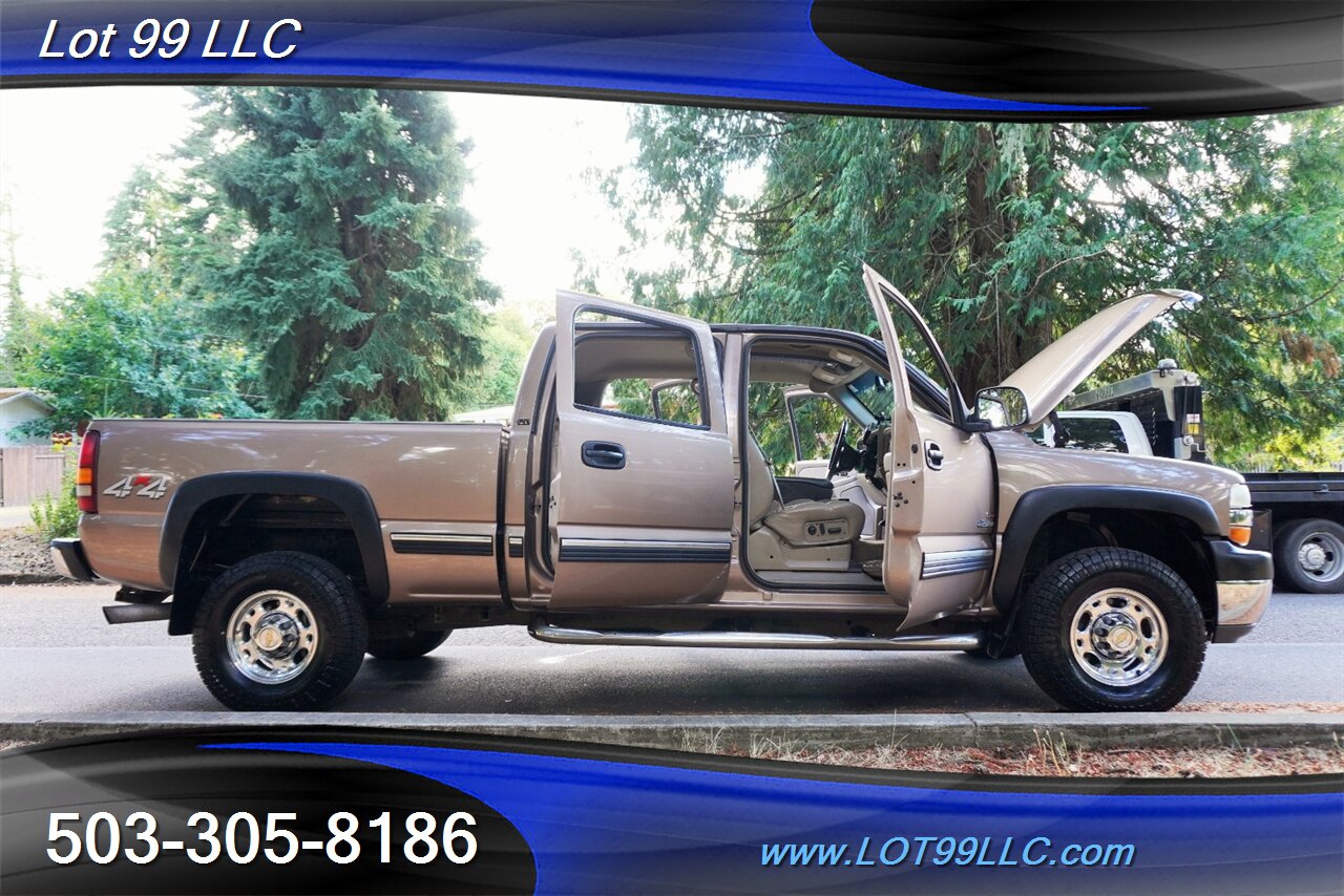 2002 Chevrolet Silverado 2500 HD 4X4 LT 6.6L Duramax Heated Leather Seats Short  Bed Tow Pkg Premium Wheels Newer Tires NEW HIGH PRESURE PUMP - Photo 28 - Milwaukie, OR 97267