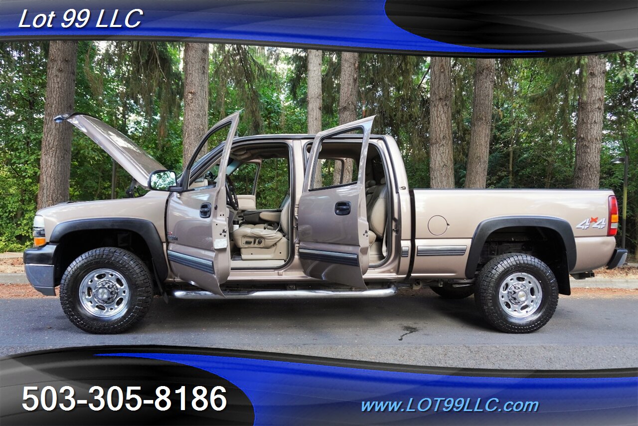 2002 Chevrolet Silverado 2500 HD 4X4 LT 6.6L Duramax Heated Leather Seats Short  Bed Tow Pkg Premium Wheels Newer Tires NEW HIGH PRESURE PUMP - Photo 26 - Milwaukie, OR 97267