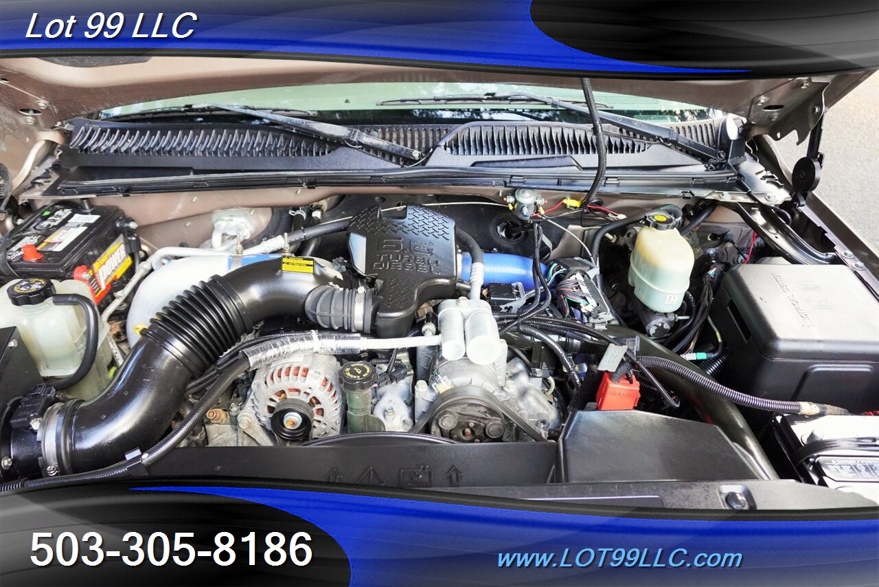 2002 Chevrolet Silverado 2500 HD 4X4 LT 6.6L Duramax Heated Leather Seats Short  Bed Tow Pkg Premium Wheels Newer Tires NEW HIGH PRESURE PUMP - Photo 18 - Milwaukie, OR 97267